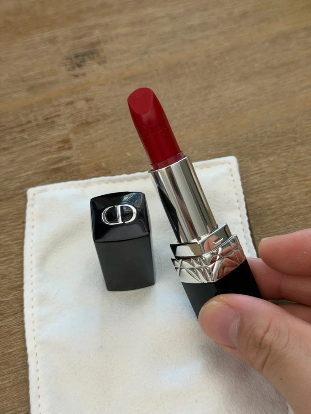 Dior Rouge 999 Red Lipstick